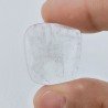 Kunzite Naturale Forma Rettangolo Cabochon Fatto A Mano 23X21X5mm 29,10 Carati 1pz