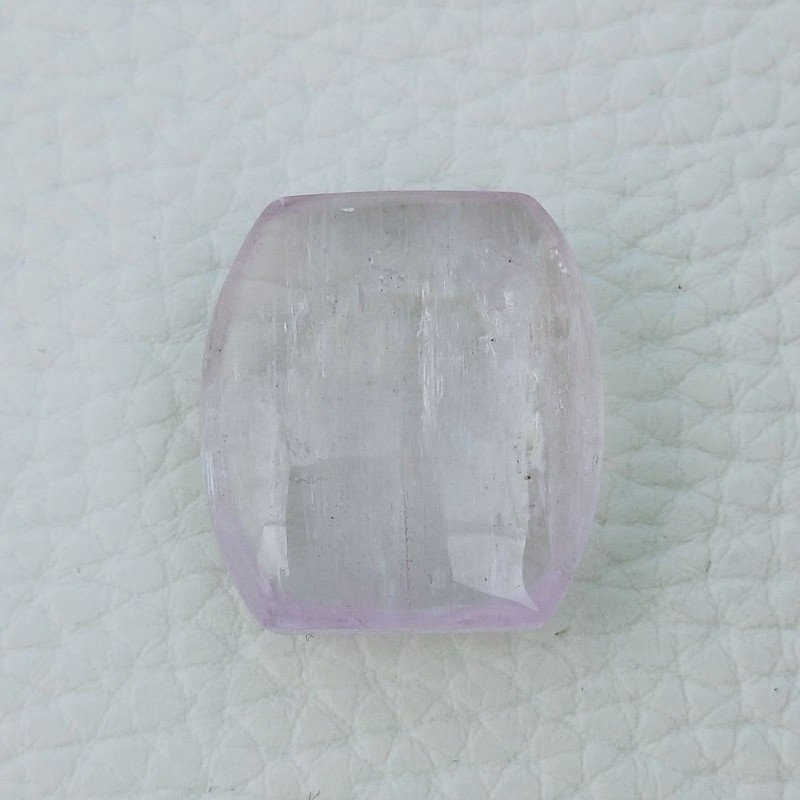 Kunzite Naturale Forma Rettangolo Cabochon Fatto A Mano 24X22X10mm 60,90 Carati 1pz