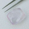 Kunzite Naturale Forma Rettangolo Cabochon Fatto A Mano 24X22X10mm 60,90 Carati 1pz