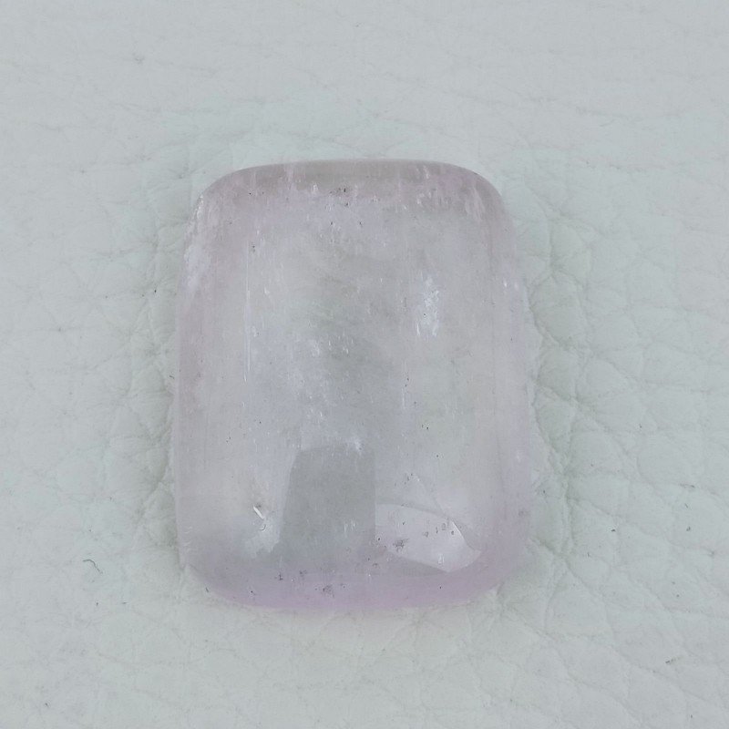 Kunzite Naturale Forma Rettangolo Cabochon Fatto A Mano 27X21X9mm 58,35 Carati 1pz