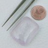 Kunzite Naturale Forma Rettangolo Cabochon Fatto A Mano 27X21X9mm 58,35 Carati 1pz