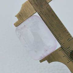 Kunzite Naturale Forma Rettangolo Cabochon Fatto A Mano 27X21X9mm 58,35 Carati 1pz