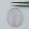 Kunzite Naturale Forma Ovale Cabochon Fatto A Mano 35X26X9mm 74,60 Carati 1pz