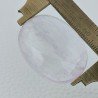 Kunzite Naturale Forma Ovale Cabochon Fatto A Mano 35X26X9mm 74,60 Carati 1pz