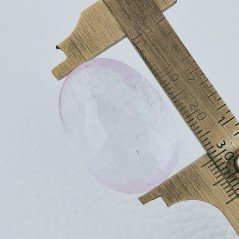 Kunzite Naturale Forma Ovale Cabochon Fatto A Mano 30X22X8mm 50,50 Carati 1pz