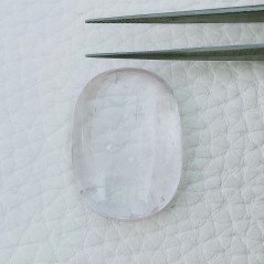 Kunzite Naturale Forma Ovale Cabochon Fatto A Mano 30X22X7mm 37,30 Carati 1pz