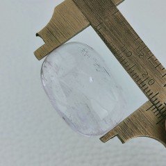 Kunzite Naturale Forma Ovale Cabochon Fatto A Mano 30X22X7mm 37,30 Carati 1pz