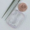 Kunzite Naturale Forma Rettangolo Cabochon Fatto A Mano 29X21X9mm 62,10 Carati 1pz