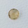 Quarzo Birra Forma Tondo Briolette Fatto A Mano Sfaccettato 12X12X6mm 6,25 Carati 1pz