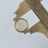 Quarzo Birra Forma Tondo Briolette Fatto A Mano Sfaccettato 12X12X6mm 6,25 Carati 1pz