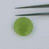 Calcedonio Lime Forma Tondo Briolette Fatto A Mano Sfaccettato 16mm 10,00 Carati 1pz