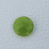Calcedonio Lime Forma Tondo Briolette Fatto A Mano Sfaccettato 16mm 10,00 Carati 1pz