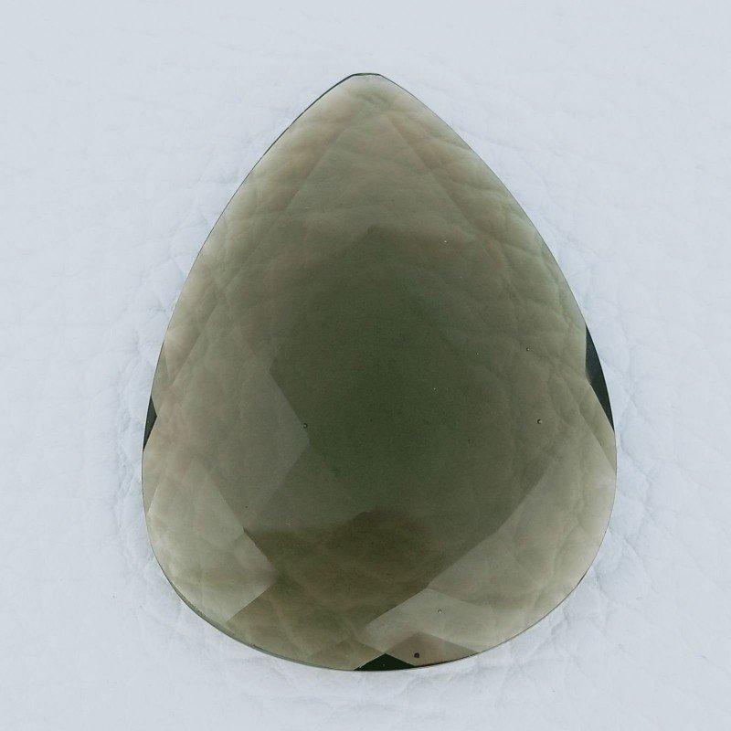 Quarzo Fume Idrotermale Forma Goccia Briolette Fatto A Mano Sfaccettato 45X35X6mm 63,00+ Carati 1pz Quarzo Fume Idrotermale Forma Goccia Briolette Fatto A Mano Sfaccettato 45X35X6mm 63,00+ Carati 1pz