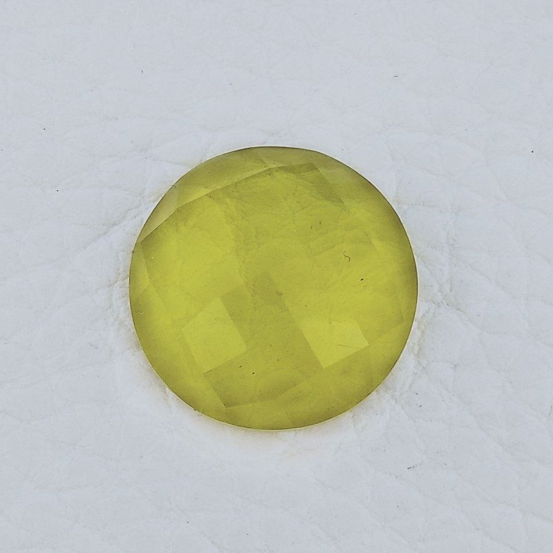 Topazio Giallo Idrotermale Forma Tondo Sfaccettato Fatto A Mano 18X18X7mm 15,30 Carati 1pz Topazio Giallo Idrotermale Forma Tondo Sfaccettato Fatto A Mano 18X18X7mm 15,30 Carati 1pz