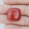 Quarzo Rosso Idrotermale Forma Cuscino Cabochon Fatto A Mano 20X20X9mm 33,80 Carati 1pz
