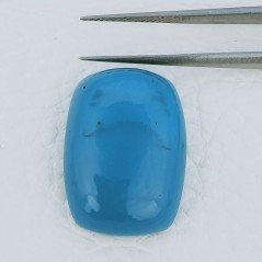 Pasta Di Turchese Idrotermale Forma Rettangolo Cabochon Fatto A Mano 25X18X8mm 31,30 Carati 1pz