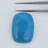 Pasta Di Turchese Idrotermale Forma Rettangolo Cabochon Fatto A Mano 25X18X8mm 31,30 Carati 1pz