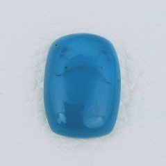 Pasta Di Turchese Idrotermale Forma Rettangolo Cabochon Fatto A Mano 25X18X8mm 31,30 Carati 1pz