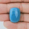 Pasta Di Turchese Idrotermale Forma Rettangolo Cabochon Fatto A Mano 25X18X8mm 31,30 Carati 1pz