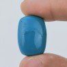 Pasta Di Turchese Idrotermale Forma Rettangolo Cabochon Fatto A Mano 25X18X8mm 31,30 Carati 1pz