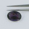 Ametista Africana Idrotermale Forma Ovale Sfaccettato A Mano Gemma Sciolta 13X18X9mm 12,65 Carati 1pz
