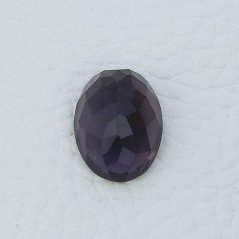 Ametista Africana Idrotermale Forma Ovale Sfaccettato A Mano Gemma Sciolta 13X18X9mm 12,65 Carati 1pz