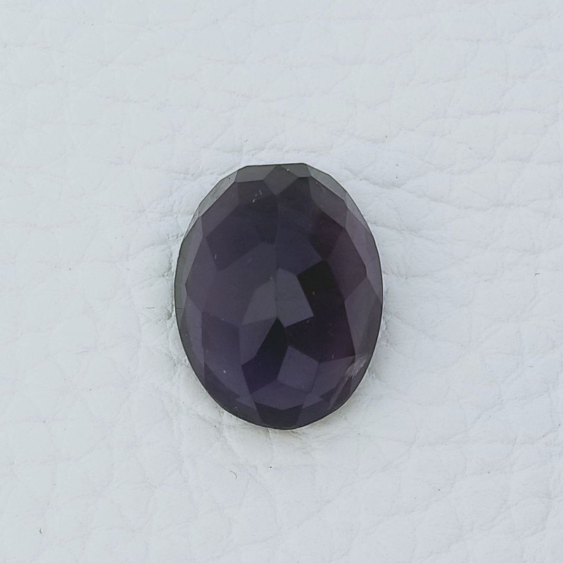Ametista Africana Idrotermale Forma Ovale Sfaccettato A Mano Gemma Sciolta 13X18X9mm 12,65 Carati 1pz