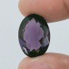 Ametista Africana Idrotermale Forma Ovale Sfaccettato A Mano Gemma Sciolta 13X18X9mm 12,65 Carati 1pz