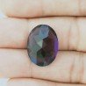 Ametista Africana Idrotermale Forma Ovale Sfaccettato A Mano Gemma Sciolta 19X14X9mm 15,95 Carati 1pz
