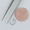 Acquamarina Forma Ovale Sfaccettato A Mano Gemma Sciolta 8X6X3-4mm 1,20 Carati 1pz
