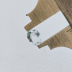 Acquamarina Forma Ovale Sfaccettato A Mano Gemma Sciolta 8X6X3-4mm 1,20 Carati 1pz Acquamarina Forma Ovale Sfaccettato A Mano Gemma Sciolta 8X6X3-4mm 1,20 Carati 1pz