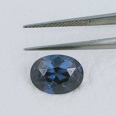 Gemma Sciolta di Zircone Tanzanite, Taglio Ovale Sfaccettato a Mano, 11x8x5 mm, 6,50 ct Gemma Sciolta di Zircone Tanzanite, Taglio Ovale Sfaccettato a Mano, 11x8x5 mm, 6,50 ct