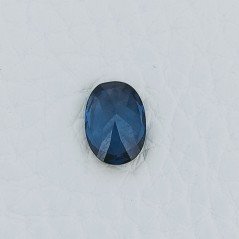 Gemma Sciolta di Zircone Tanzanite, Taglio Ovale Sfaccettato a Mano, 9x6x4 mm, 3,30 ct Gemma Sciolta di Zircone Tanzanite, Taglio Ovale Sfaccettato a Mano, 9x6x4 mm, 3,30 ct