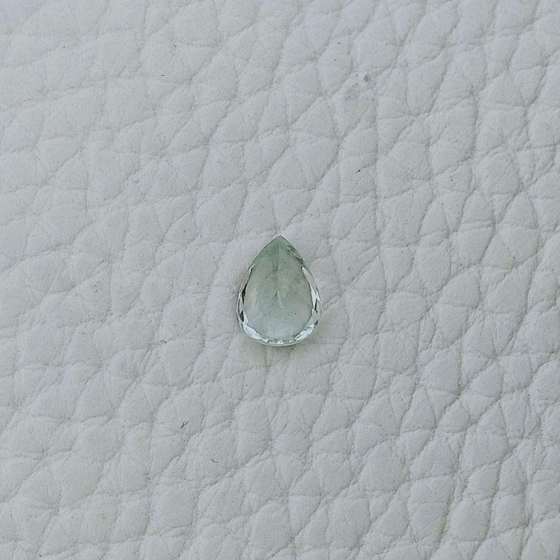Acquamarina Forma Goccie Sfaccetata A Mano Gemme Sciolte 8X5X4mm ,85 Carati 1pz