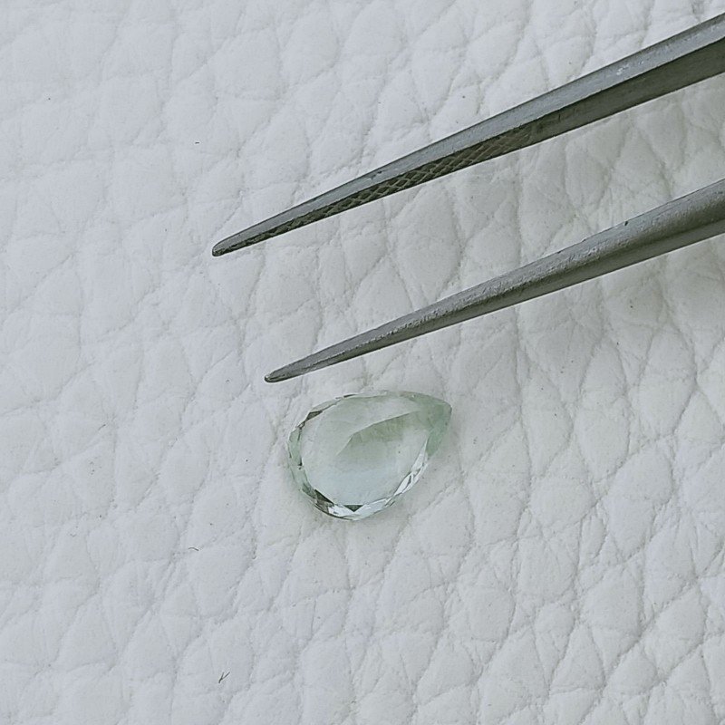 Acquamarina Forma Goccie Sfaccetata A Mano Gemme Sciolte 8X5X4mm ,85 Carati 1pz