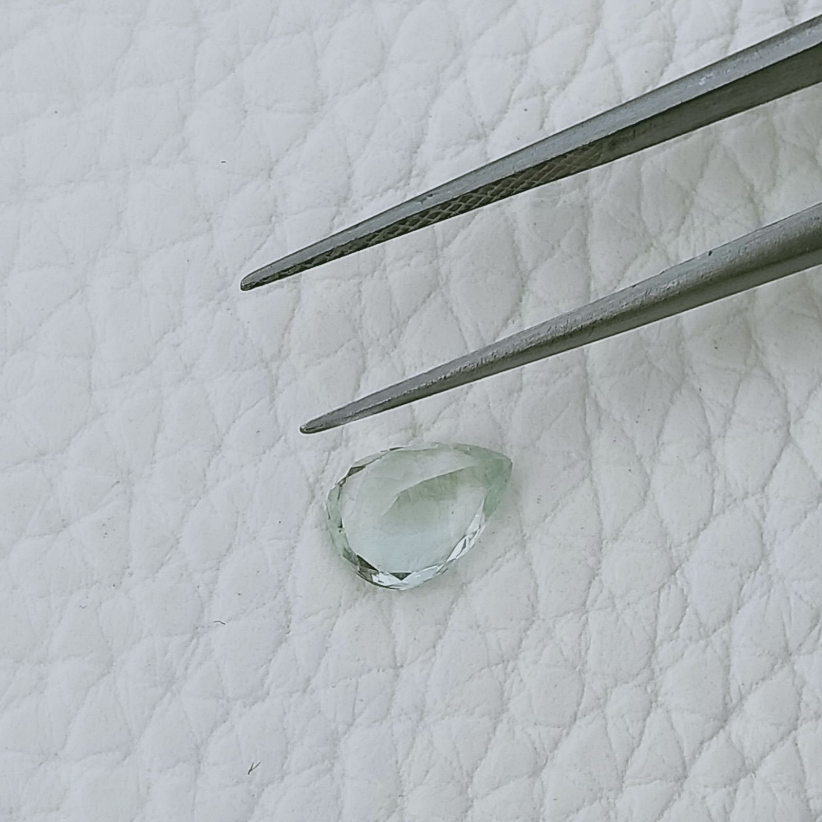 Acquamarina Forma Goccie Sfaccetata A Mano Gemme Sciolte 8X5X4mm ,85 Carati 1pz