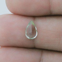 Acquamarina Forma Goccie Sfaccetata A Mano Gemme Sciolte 9X5X3mm 1,00 Carati 1pz