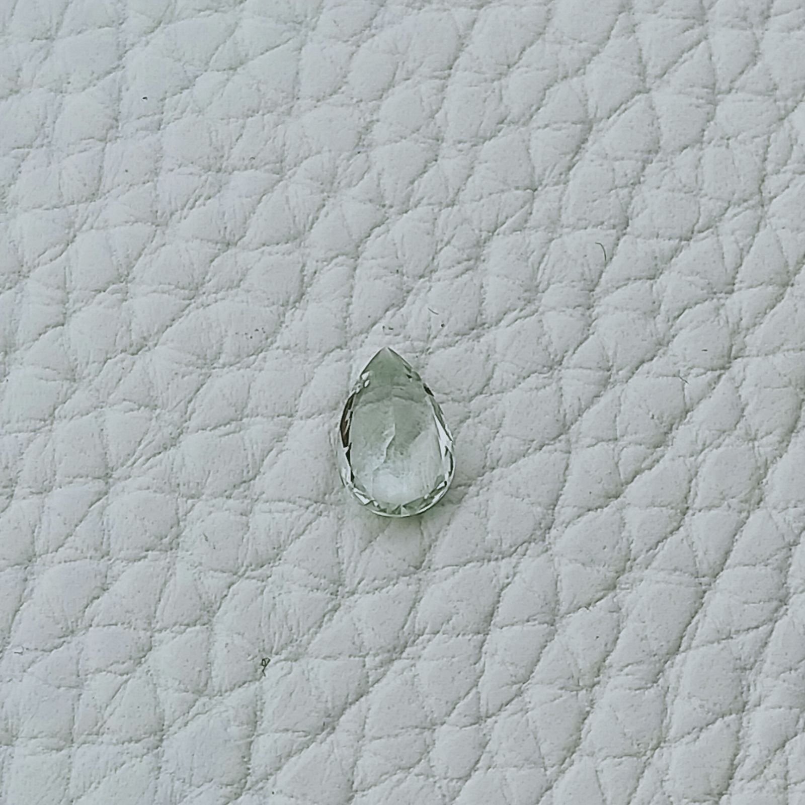 Acquamarina Forma Goccie Sfaccetata A Mano Gemme Sciolte 7X5X3mm ,60 Carati 1pz