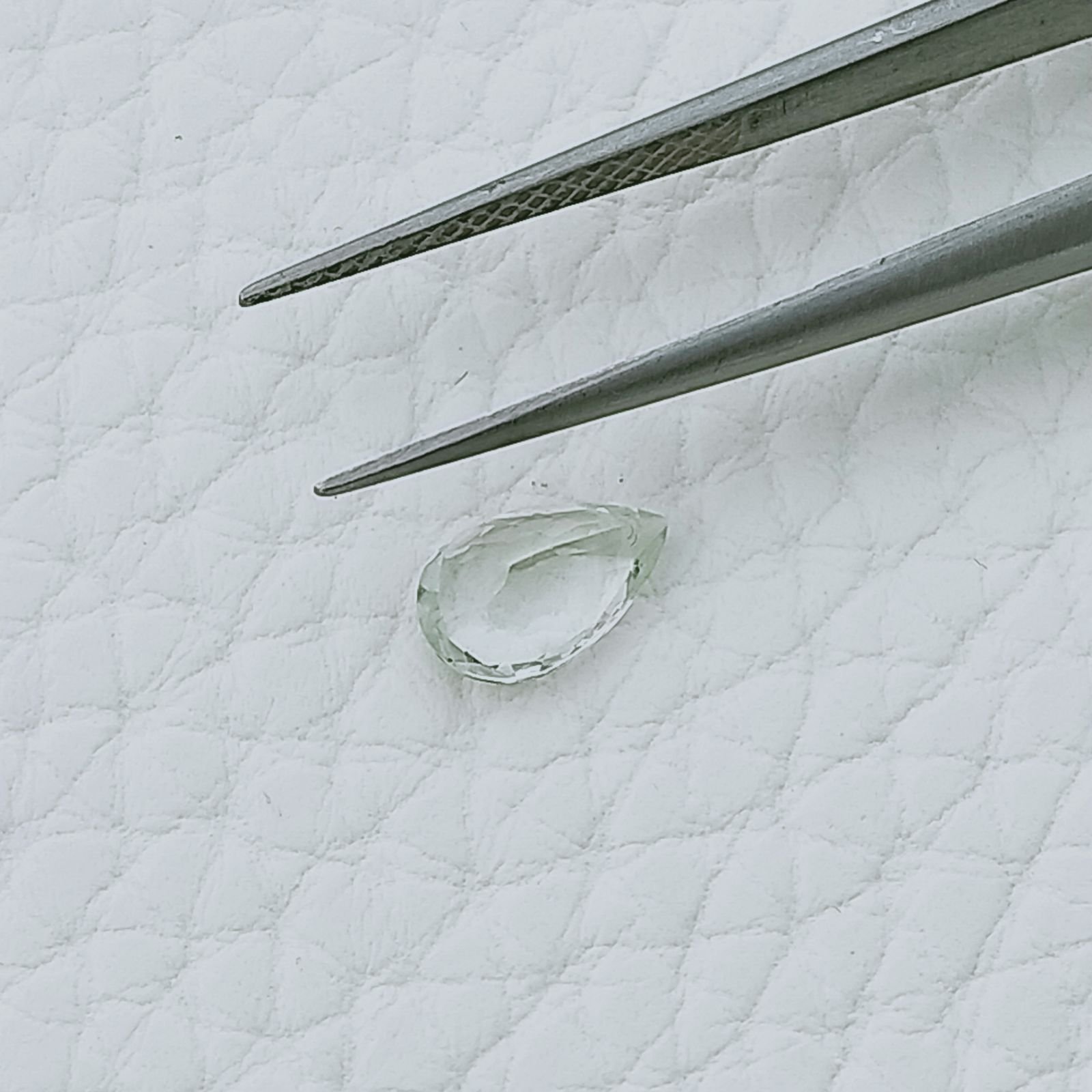 Acquamarina Forma Goccie Sfaccetata A Mano Gemme Sciolte 7X5X3mm ,60 Carati 1pz