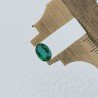 Smeraldo Idrotermale Forma Ovale Sfaccetata A Mano Gemme Sciolte 7X5X3mm 0,60 Carati 1pz