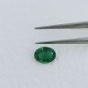Smeraldo Idrotermale Forma Ovale Sfaccetata A Mano Gemme Sciolte 8X6X3mm 1,00 Carati 1pz