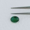 Smeraldo Idrotermale Forma Ovale Sfaccetata A Mano Gemme Sciolte 8X5X3mm 0,95 Carati 1pz