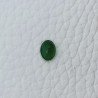 Smeraldo Idrotermale Forma Ovale Sfaccetata A Mano Gemme Sciolte 8X5X3mm 0,95 Carati 1pz