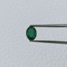 Smeraldo Idrotermale Forma Ovale Sfaccetata A Mano Gemme Sciolte 8X5X3mm 0,95 Carati 1pz