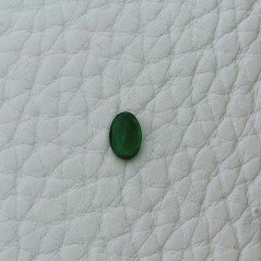 Smeraldo Idrotermale Forma Ovale Sfaccetata A Mano Gemme Sciolte 6X4X2mm 0,35 Carati 1pz