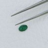 Smeraldo Idrotermale Forma Ovale Sfaccetata A Mano Gemme Sciolte 6X4X2mm 0,35 Carati 1pz