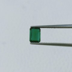 Smeraldo Idrotermale Forma Ottogonale Sfaccetata A Mano Gemme Sciolte 6X4X3mm 0,85 Carati 1pz