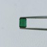 Smeraldo Idrotermale Forma Ottogonale Sfaccetata A Mano Gemme Sciolte 6X4X3mm 0,85 Carati 1pz