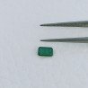 Smeraldo Idrotermale Forma Ottogonale Sfaccetata A Mano Gemme Sciolte 5X3X1mm 0,25 Carati 1pz