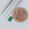 Smeraldo Idrotermale Forma Ottogonale Sfaccetata A Mano Gemme Sciolte 5X3X1mm 0,25 Carati 1pz